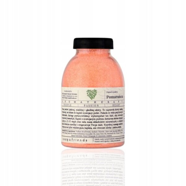Puder do kąpieli Soap & Friends Pomarańczowy 200g