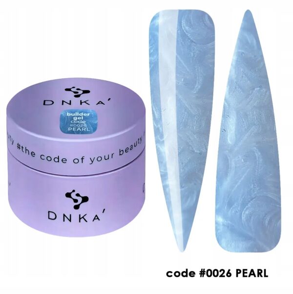Żel budujący DNKa' Builder Gel #0026 Pearl 15ml