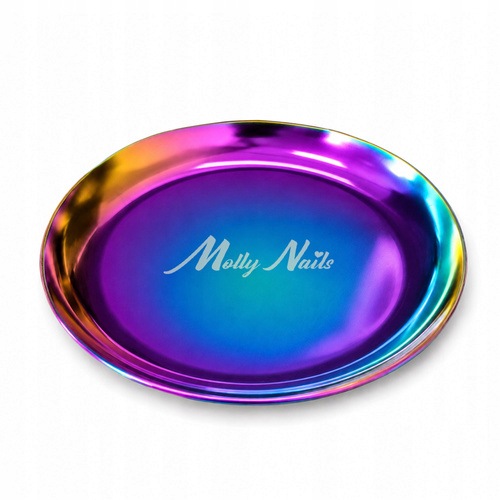 Tacka na narzędzia Molly Nails okrągła rainbow
