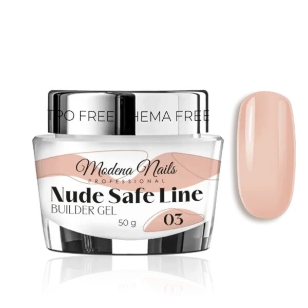 Żel budujący Modena Nails Nude Safe Line Builder Gel 03 50g