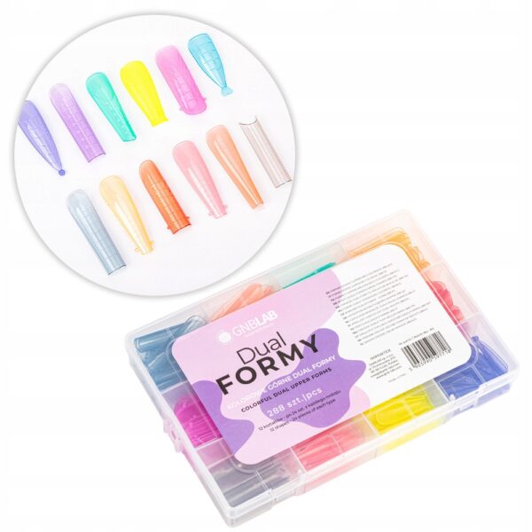 Górne formy GNB Lab Dual System 12 kształtów 288szt