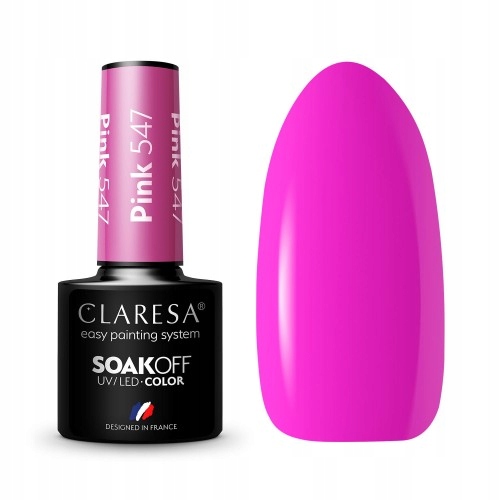 Lakier hybrydowy Claresa Pink 547