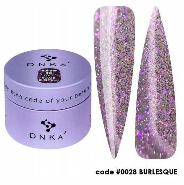 Żel budujący DNKa' Builder Gel #0028 Burlesque 15ml