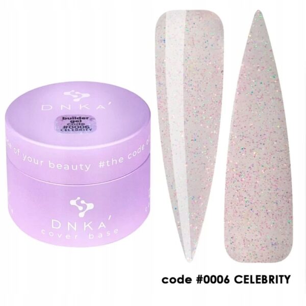 Żel budujący DNKa' Builder Gel #0006 Celebrity 30ml