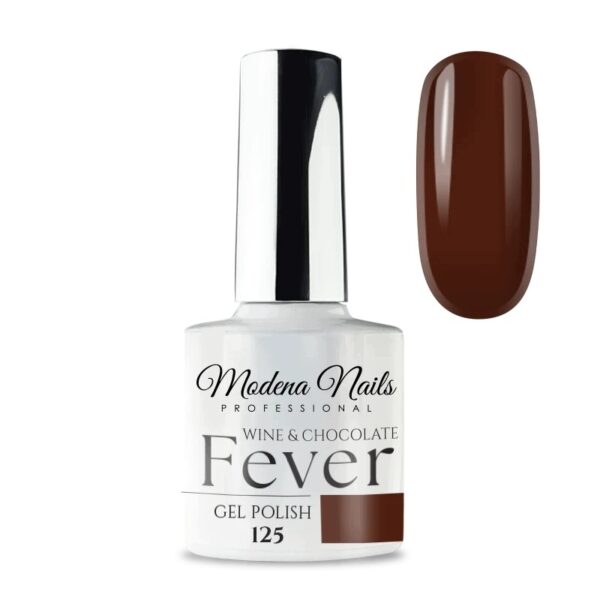 Lakier hybrydowy Modena Nails Wine & Chocolate 125 7,3ml