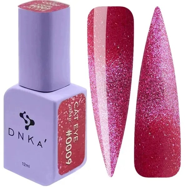 Lakier hybrydowy DNKa' Color Code #0009 Cat's Eye 80's 12ml