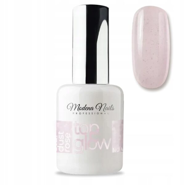 Top No Wipe Modena Nails Glow Non Wipe Stardust Rose 15ml