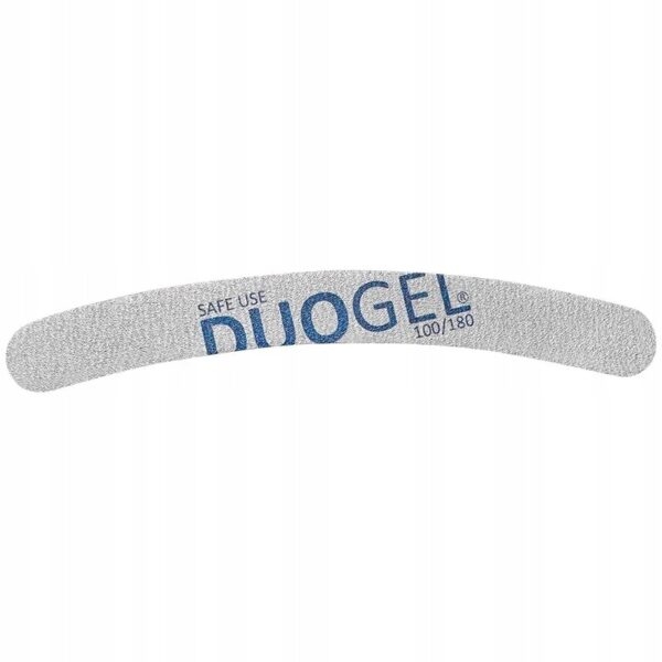 Pilniki do paznokci Duo Gel 100/180 Be Safe Banan Normal 25szt
