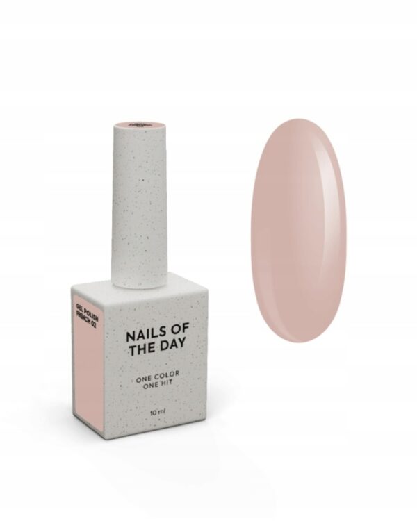 Lakier hybrydowy Nails Of The Day French Gel Polish 02 10ml