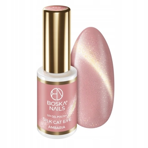 Lakier hybrydowy Boska Nails Cat Eye Silk Ambaria No 506 6ml
