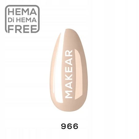 Lakier hybrydowy Makear 966 8ml