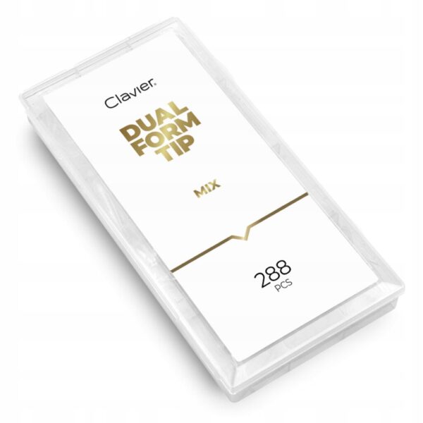 Górne formy Clavier Dual Form Tip MIX 288szt