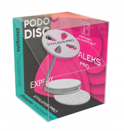 Pododisc tarcza do pedicure Staleks Expert M PDLset-20 long wydłużony długi