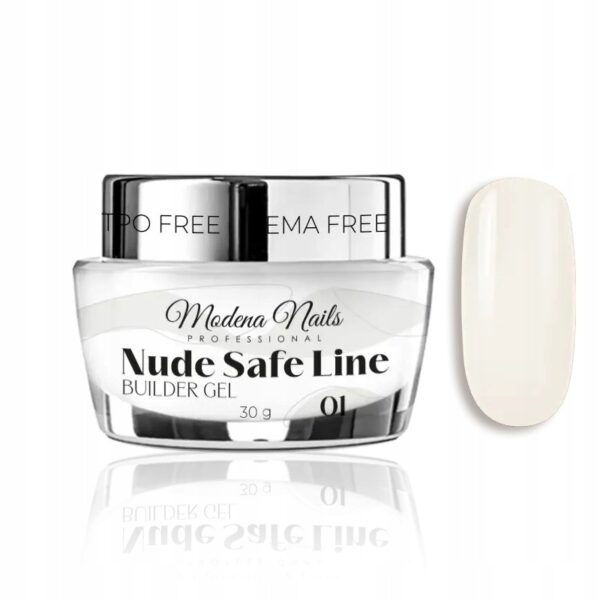 Żel budujący Modena Nails Nude Safe Line Builder Gel 01 30g