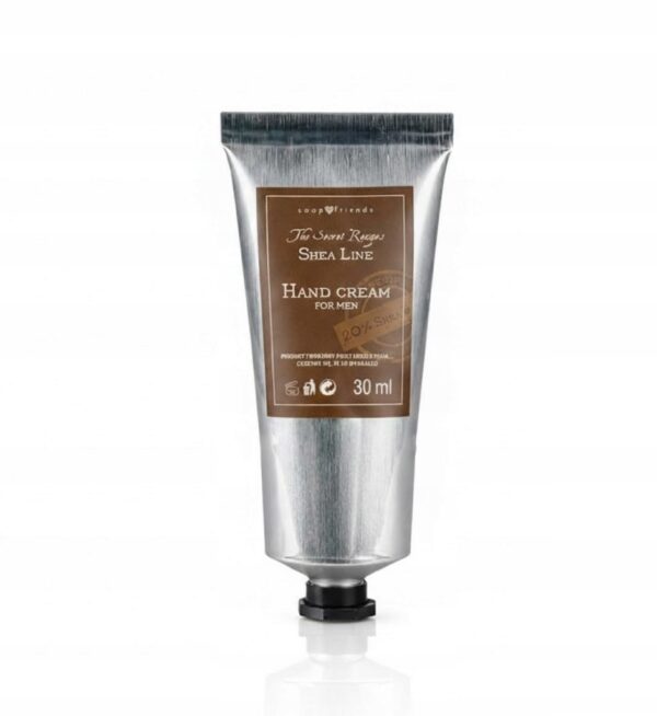 Krem do rąk z masłem shea Soap & Friends Hand Cream Męski 30ml