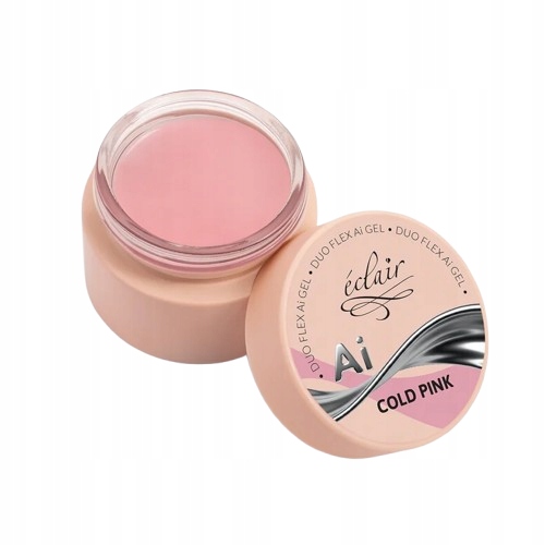 Żel budujący Eclair Duo Flex AI Gel Cold Pink 5g