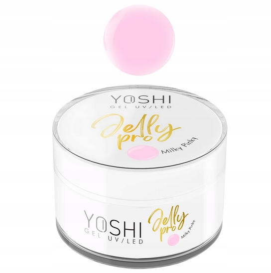 Żel Budujący Yoshi Jelly PRO Gel Milky Pink 50ml