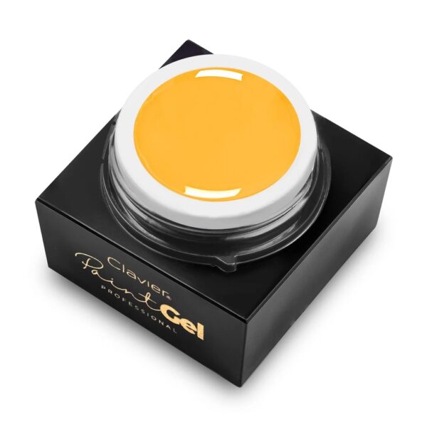 Żółty żel do zdobień Clavier Paint Gel Yellow 5g
