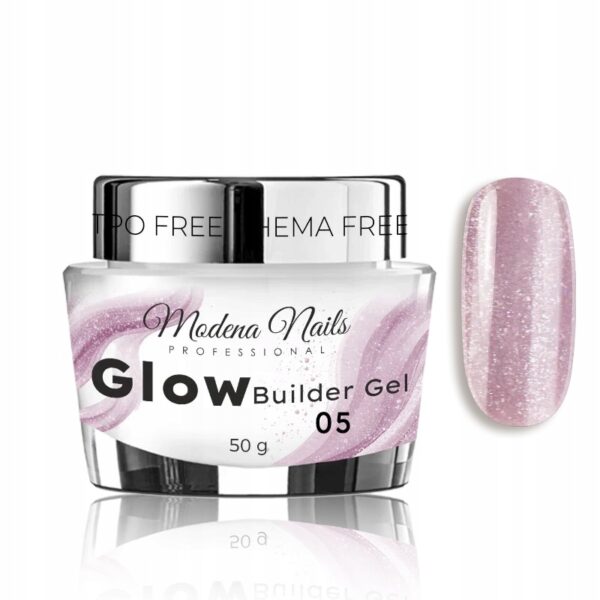 Żel budujący Modena Nails Glow Builder Gel 05 50g