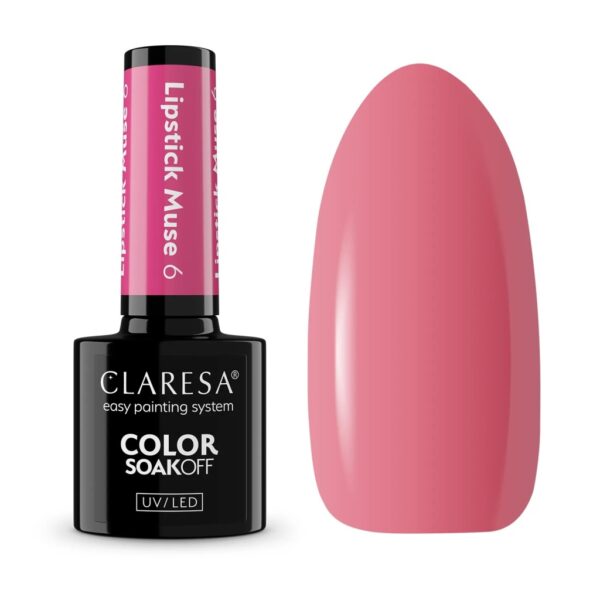 Lakier hybrydowy Claresa Lipstick Muse 6