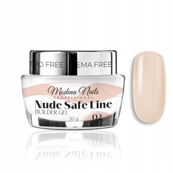 Żel budujący Modena Nails Nude Safe Line Builder Gel 02 30g