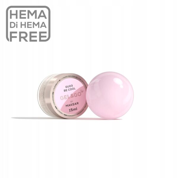 Żel budujący Makear Gel&Go GU03 Be Cool 15ml