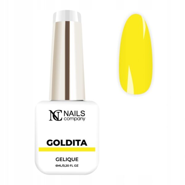 Lakier hybrydowy NC Nails Goldita 6ml