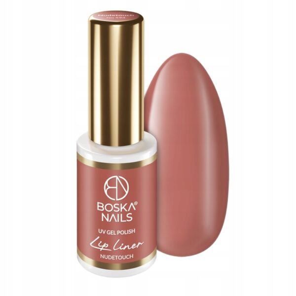 Lakier hybrydowy Boska Nails Lip Liner Nude Touch No 594 6ml