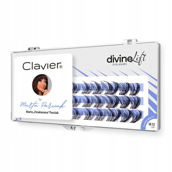 Kępki rzęs Clavier Divine Lift 10-13mm