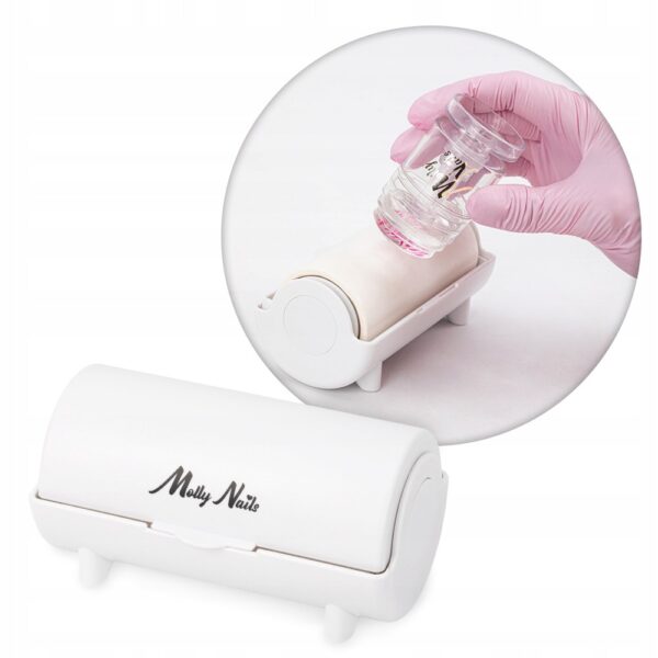 Pojemnik na rolkę do czyszczenia stempli Molly Nails