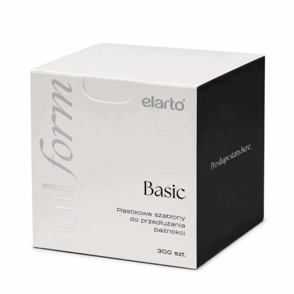 Szablony plastikowe do przedłużania Elarto Nail Form Basic 300szt