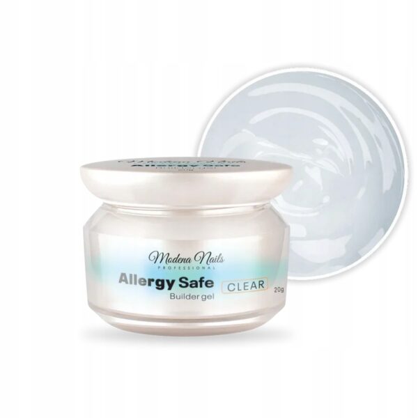 Żel budujący Modena Nails Allergy Safe Builder Gel Clear 20g