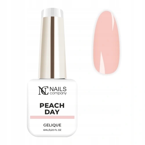 Lakier hybrydowy NC Nails Peach Day 6ml