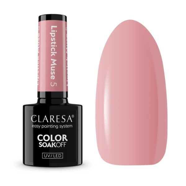 Lakier hybrydowy Claresa Lipstick Muse 5