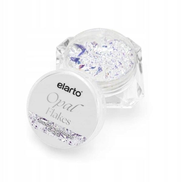 Ozdoba do paznokci Elarto Opal Flakes Moon Mirage