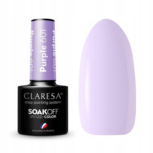 Lakier hybrydowy Claresa Purple 601