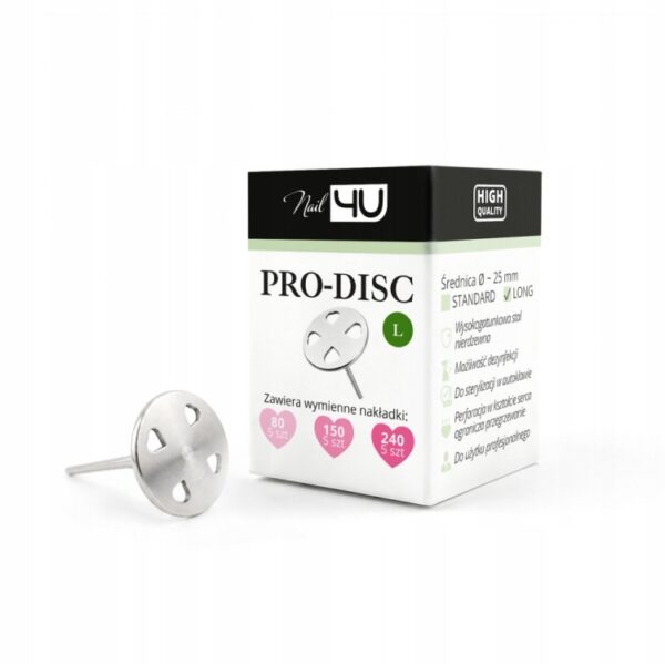 Nośnik do pedicure pododisc Nail4U PROdisc Long L 25mm