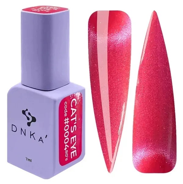 Lakier hybrydowy DNKa' Color Code #0004 Cat's Eye 80's 7ml
