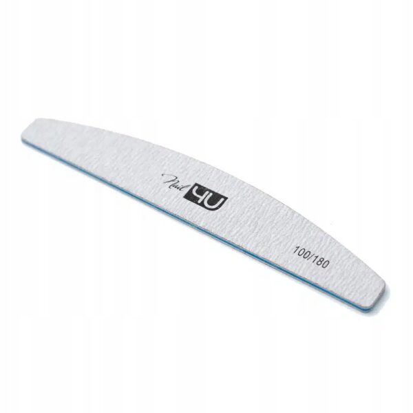 Pilniki Nail4U Basic Łódka Naked 100/180 25szt