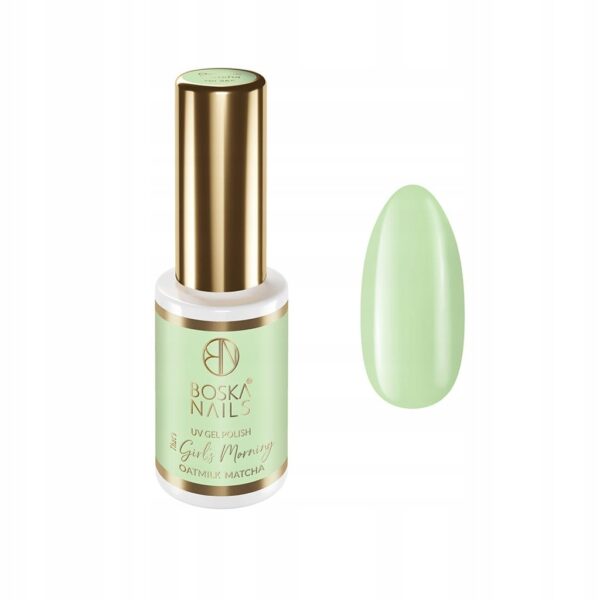 Lakier hybrydowy Boska Nails No565 That's Girl's Morning Oatmilk Matcha 6ml