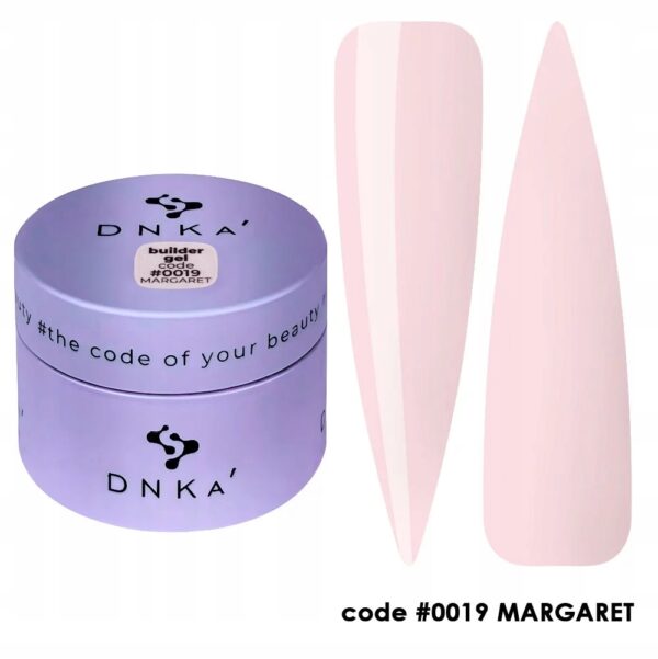 Żel budujący DNKa' Builder Gel #0019 Margaret 15ml