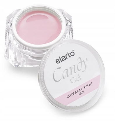 Żel budujący Elarto Różowy Candy Creamy Pink 15g