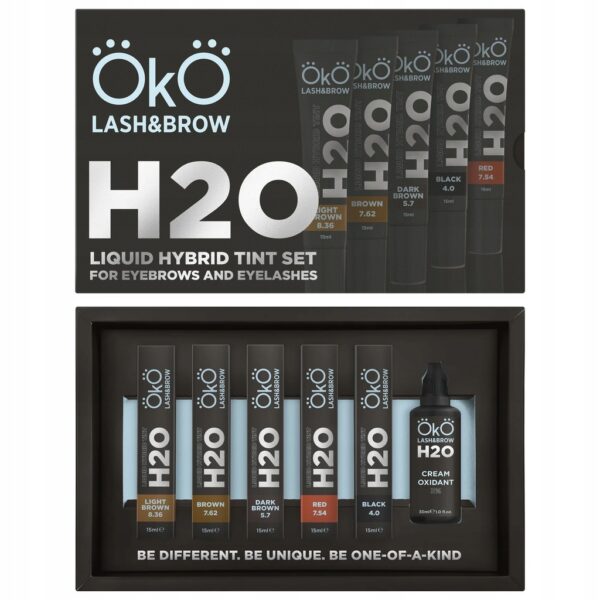 Zestaw farbek do brwi OkO H2O Liquid Hybrid Tint 15ml
