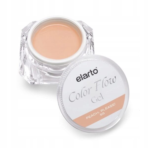 Żel budujący Elarto Color Flow Gel Peach Please 5g