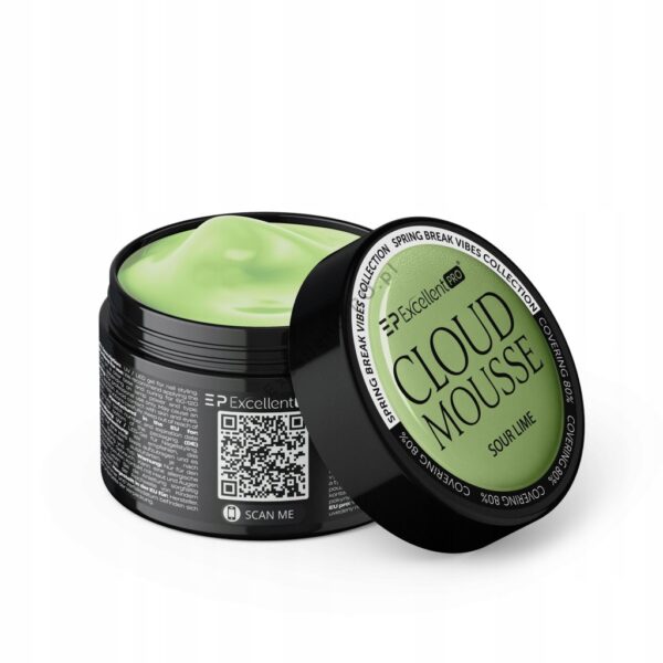 Żel budujący Excellent Pro Cloud Mousse Sour Lime 15g