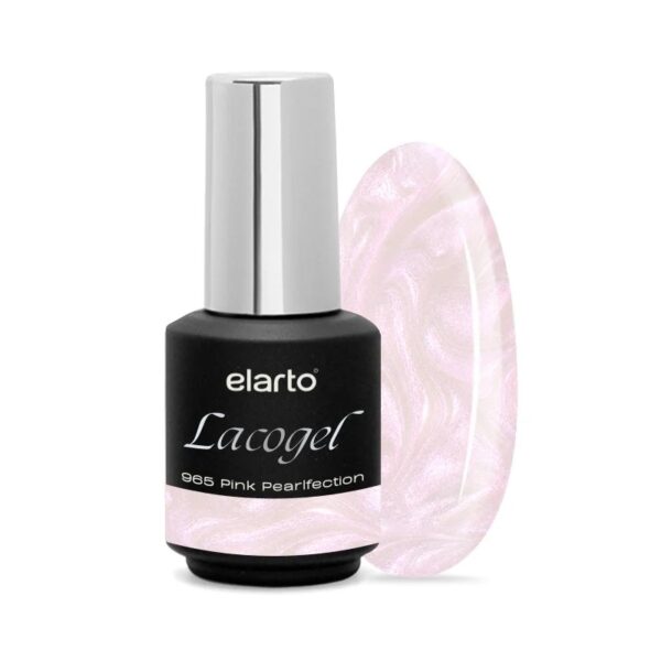 Lakier hybrydowy Elarto Lacogel 965 Pink Pearlfection 7ml
