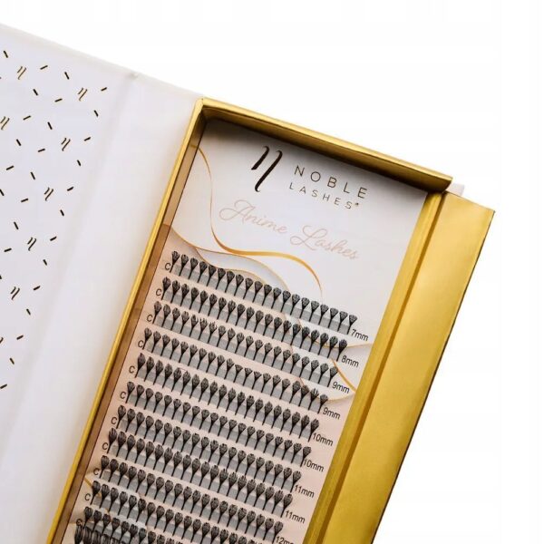 Rzęsy Noble Lashes Anime Lashes - Efekt Strzałki (Spire) C MIX