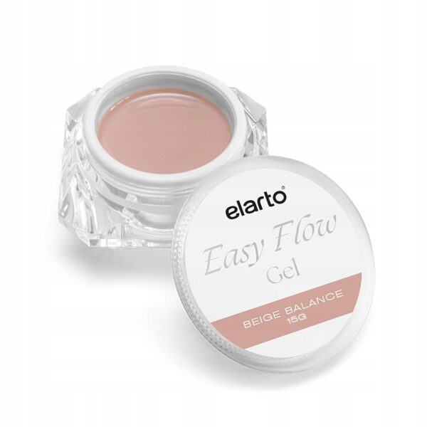 Żel budujący Elarto Easy Flow Gel Beige Balance 15g