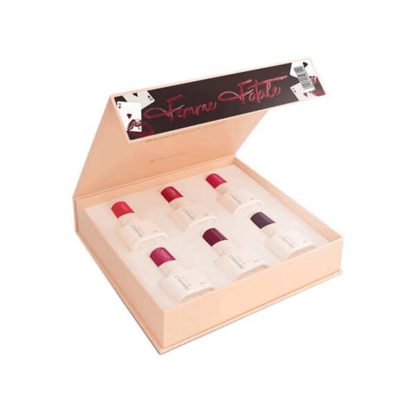 Zestaw lakierów hybrydowych PB Nails Femme Fatale 8ml