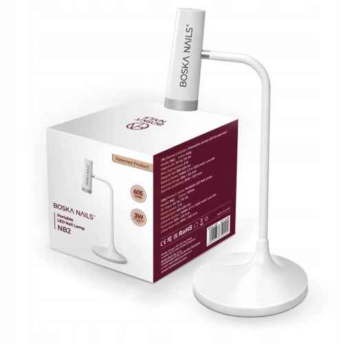 Lampa UV LED do tipsów/dual form Boska Nails NB2 3W